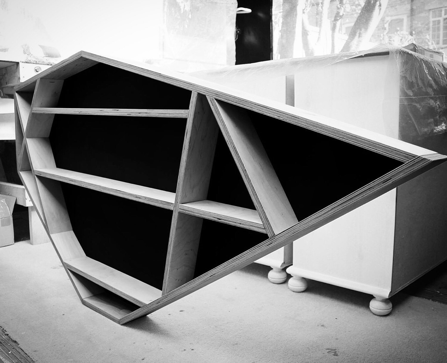 Abstract Shelving/book Shelves/product Shelving/coffee Shop Etsy UK