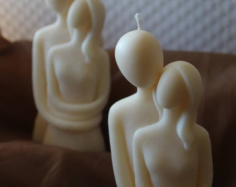 Amour Candle, couple candle, symbol of love , valentine's day