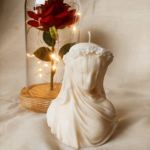 Veiled Lady - small soy candle