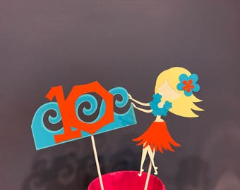 two piece luau outfit