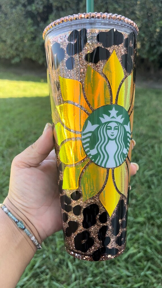 Starbucks 24oz Acrylic Double Wall Tumbler in Leopard and Etsy