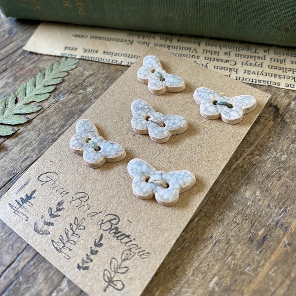 Butterfly Buttons - Etsy