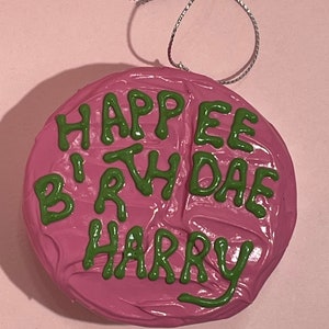 Harry Birthday Cake Ornament