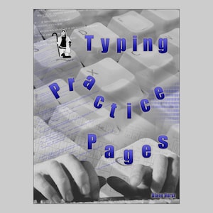 keyboard skills -- Typing Practice Pages -- printable pages for typing practice!