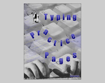 keyboard skills -- Typing Practice Pages -- printable pages for typing practice!