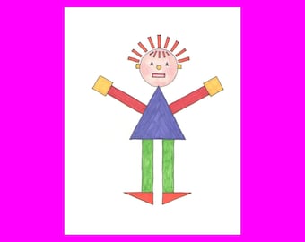 preschool learning printable pages -- Preschool Beginning Notebook Set I -- a fun, easy learning activity to do with preschoolers