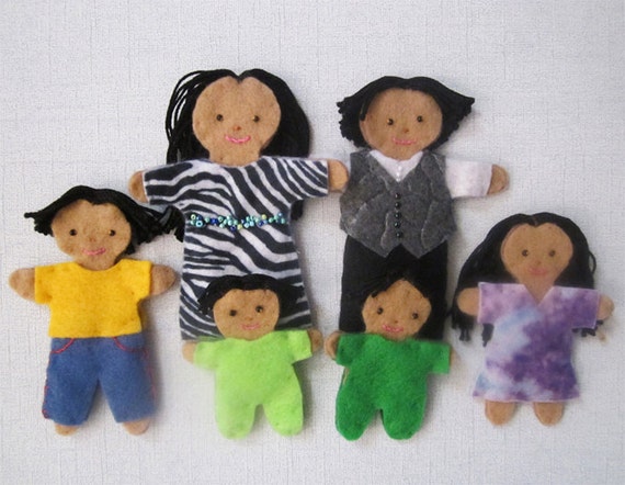 small doll family