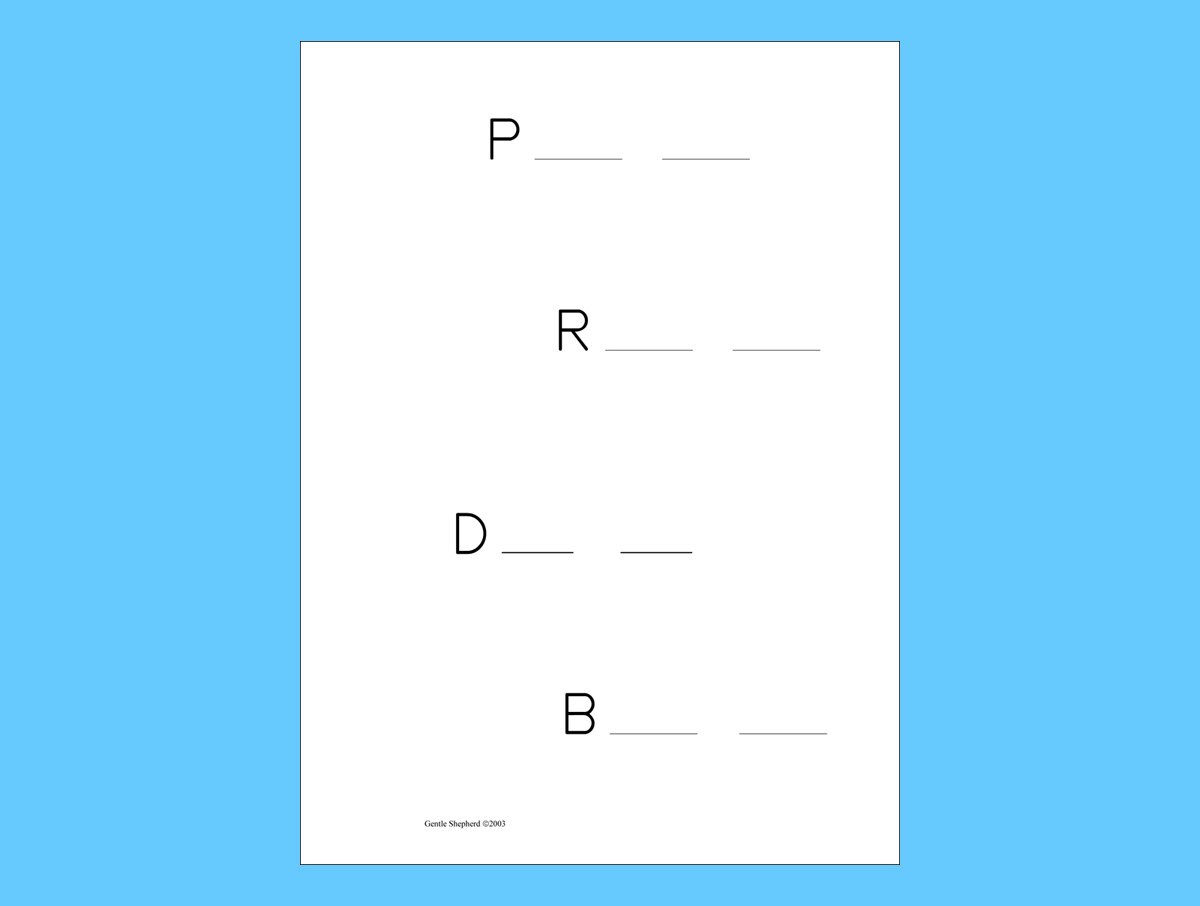 Penmanship Printable for Preschool – Easy Peasy Penmanship -- Beginning ...