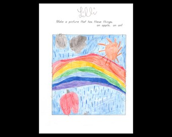 Draw your own Alphabet Book -- "My Alphabet and Number Pictures" -- pages for making a keepsake alphabet book -- uses a child's own drawings