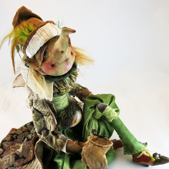 scary leprechaun doll