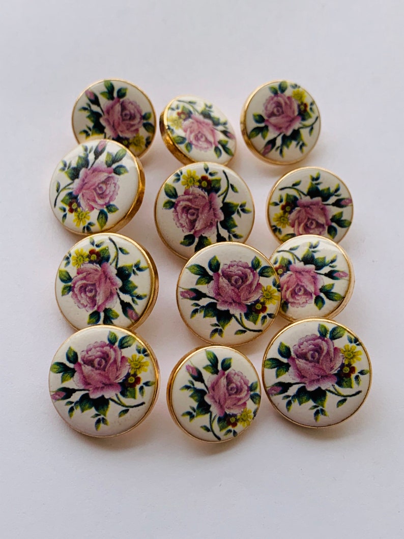 Suit Buttons Sherwani Buttons Buttons Downhole Blazer Buttons 12Pcs Golden Polish Printed Metal Buttons-Coat Buttons Sherwani Buttons