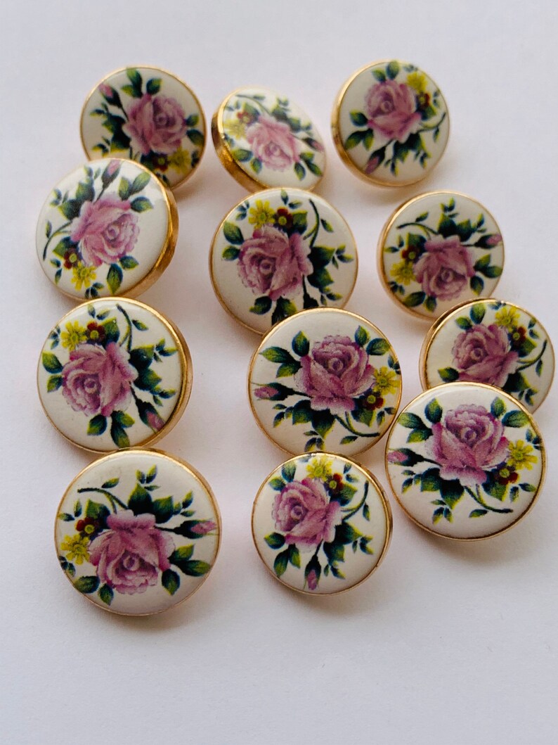 Suit Buttons Sherwani Buttons Buttons Downhole Blazer Buttons 12Pcs Golden Polish Printed Metal Buttons-Coat Buttons Sherwani Buttons