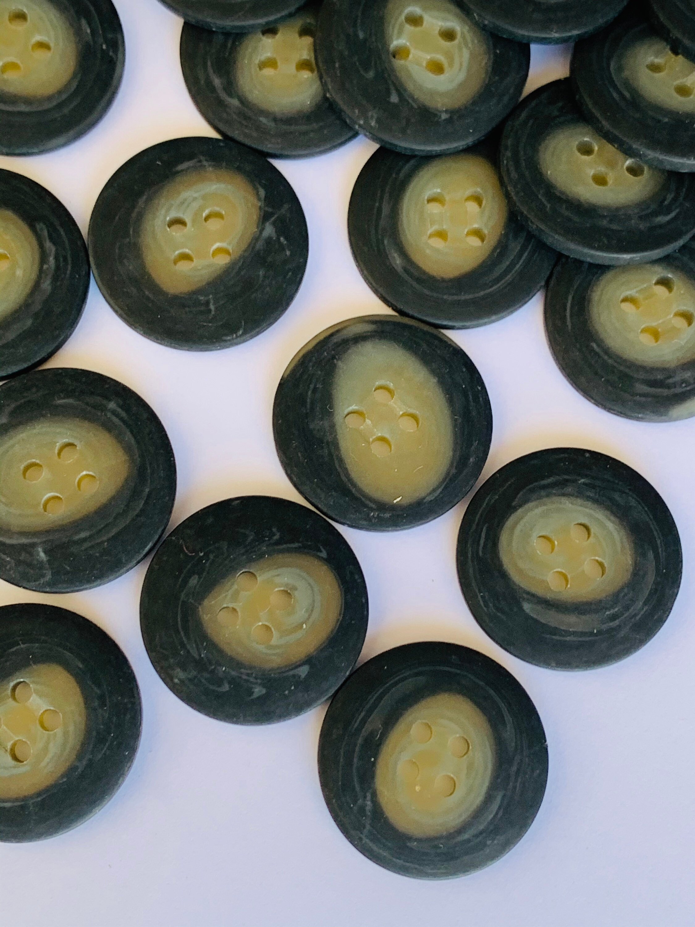 24 Pieces Rod ButtonVery Big Buttons Large Overflow Etsy