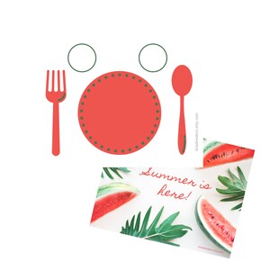Summer Themed Kids Printable Placemat Bundle Practical Life | Etsy