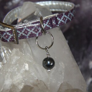 Protection, Hematite, Healing Crystal Charm