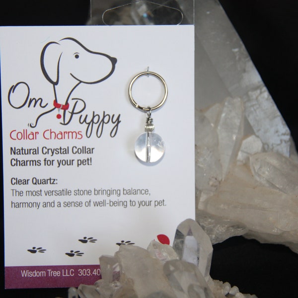 Pet Healing Crystal, Clear Quartz, Harmonizing and Balancing, Healing