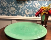 Vintage Green Fiestaware Round Platter