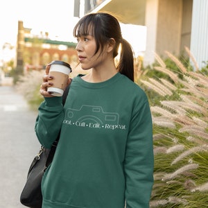 Shoot, edit, cull, repeat Unisex Heavy Blend Crewneck Sweatshirt