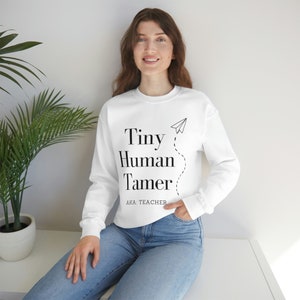Teacher Unisex Heavy Blend Crewneck Sweatshirt