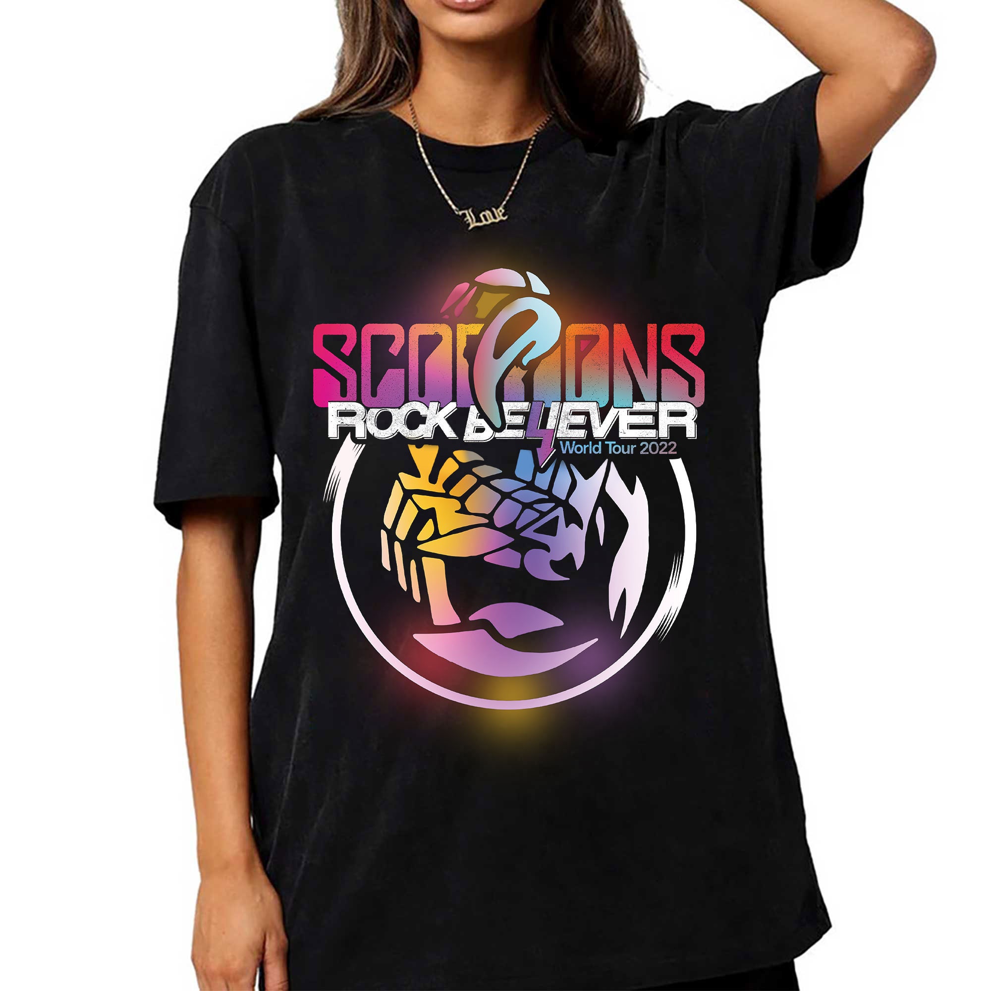 Discover Scorpions Rock Believer World Tour 2022 T-Shirt
