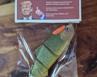 Model 4547-L  - Limited Edition Donald Trump fishing lure.