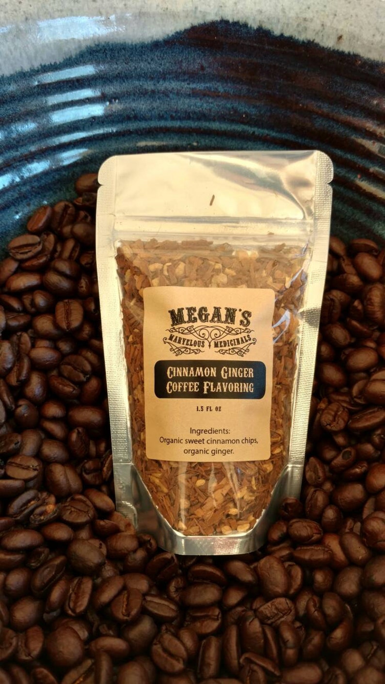 Cinnamon Ginger Coffee Flavoring Organic Flavored Coffee Etsy