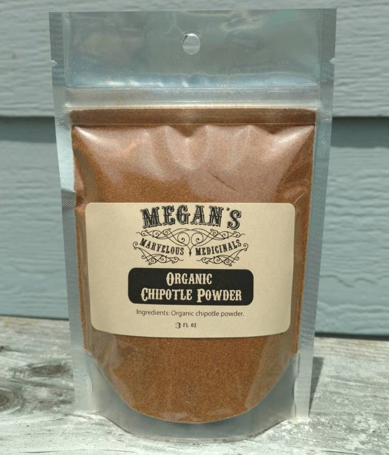 Organic Chipotle Powder Culinary Herbs Organic Fair Trade Etsy
