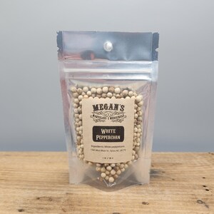 1 oz White Peppercorns