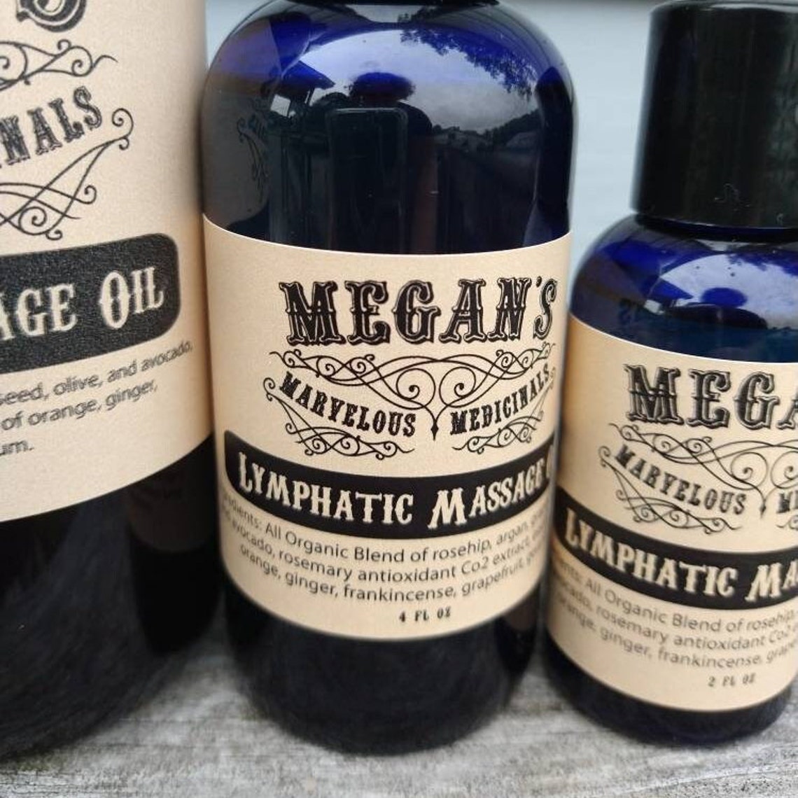 Lymphatic Massage Oil After Surgery Drainage Clearing Etsy