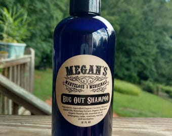 Bug Out shampoo, hair bugs, shampoo, essential oils, sulfate free, back to school preparedness, anti bug, clean hair, no nasty chemicals