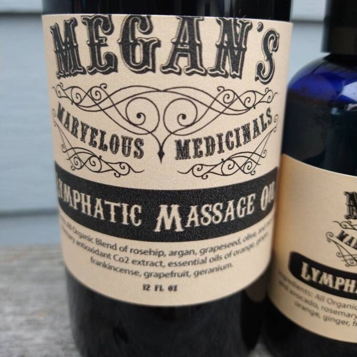 Lymphatic Massage Oil After Surgery Drainage Clearing Etsy