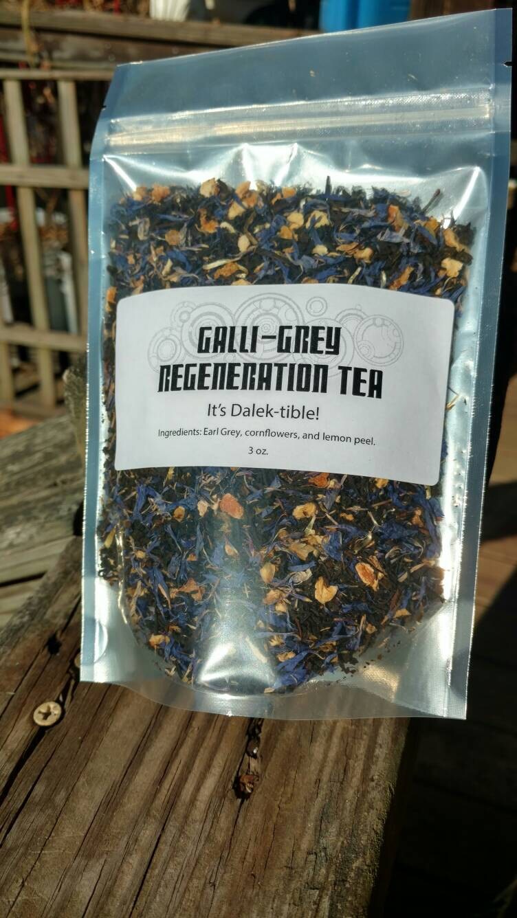 Galli-Grey Tea, organic loose leaf tea, earl grey, cornflower, lemon …