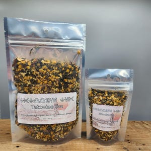 Tatooine Tea – Star Wars-Inspired Organic Loose Leaf Turmeric, Hibiscus & Ginger Herbal Tea – Binary Sunset Blend (Hot or Iced)