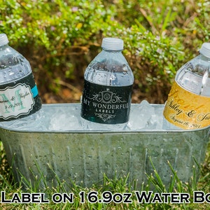 100 Custom water bottle labels image 2