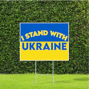 Letrero de Ukraine