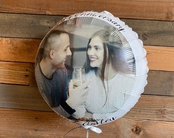 Custom Printed 18" Full Color Print Balloon, This is for a personalized balloon. Most orders ship within 24 hours