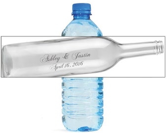 Message in a Bottle Wedding Sweet 16 Quinceanera Water Bottle Labels Great for Special Engagement Bridal Shower Party