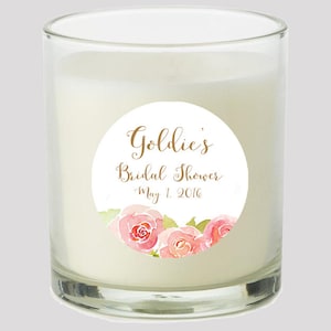 Brautdusche 2&quot; zugunsten Etiketten ideal für die Personalisierung Ihrer Veranstaltungen Hochzeit Braut Dusche Kerzen Kuchendeckel Weckglas Decals Aufkleber