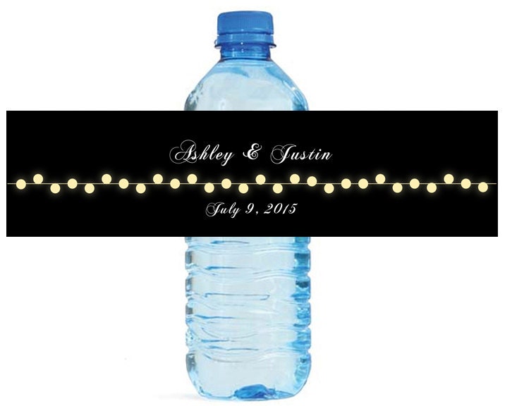 Custom Glow Water Bottle