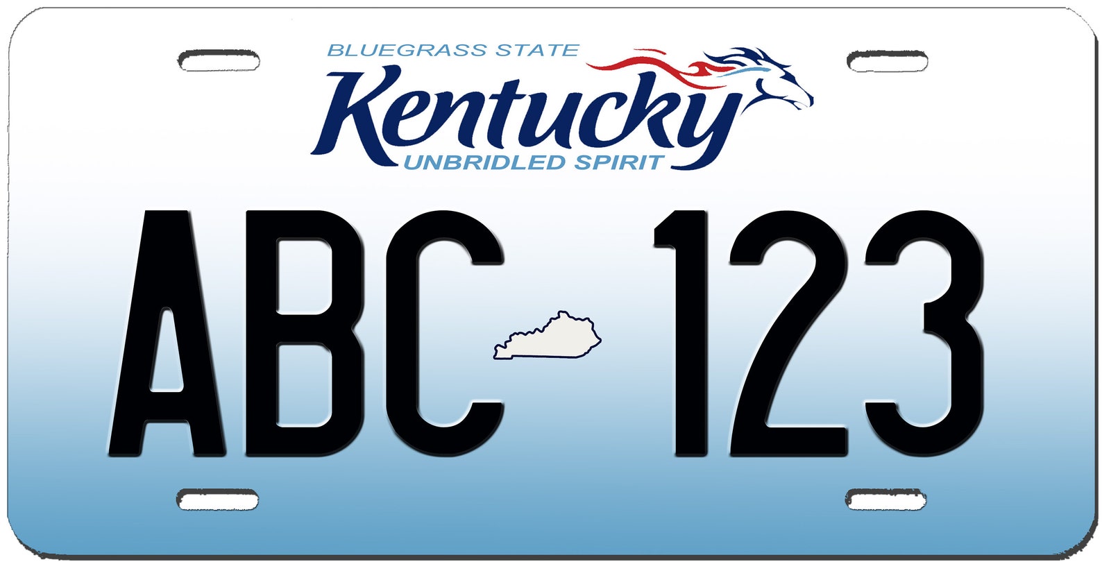 Kentucky Custom Personalized License Plate Novelty Automobile Etsy