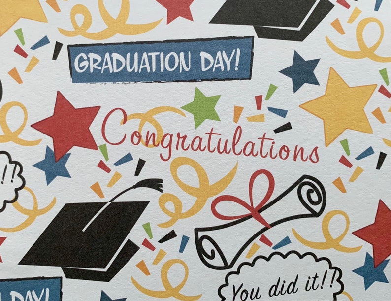 6ct Graduation Cards Congratulations Graduate Card Set