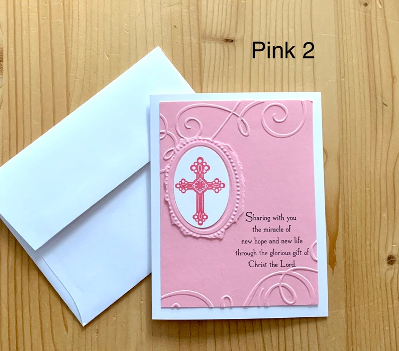 Christian Card. Religious Greeting Card for New Believers. 1st Etsy