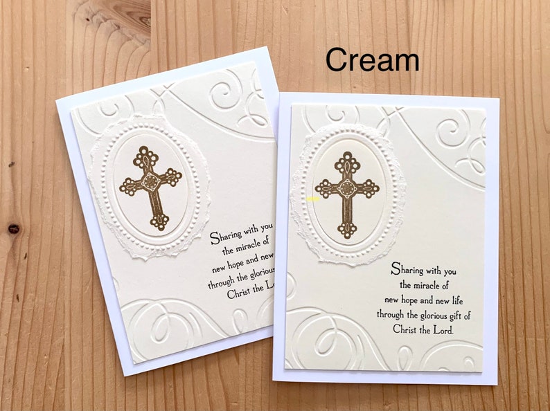 Christian Card. Religious Greeting Card for New Believers. 1st Etsy