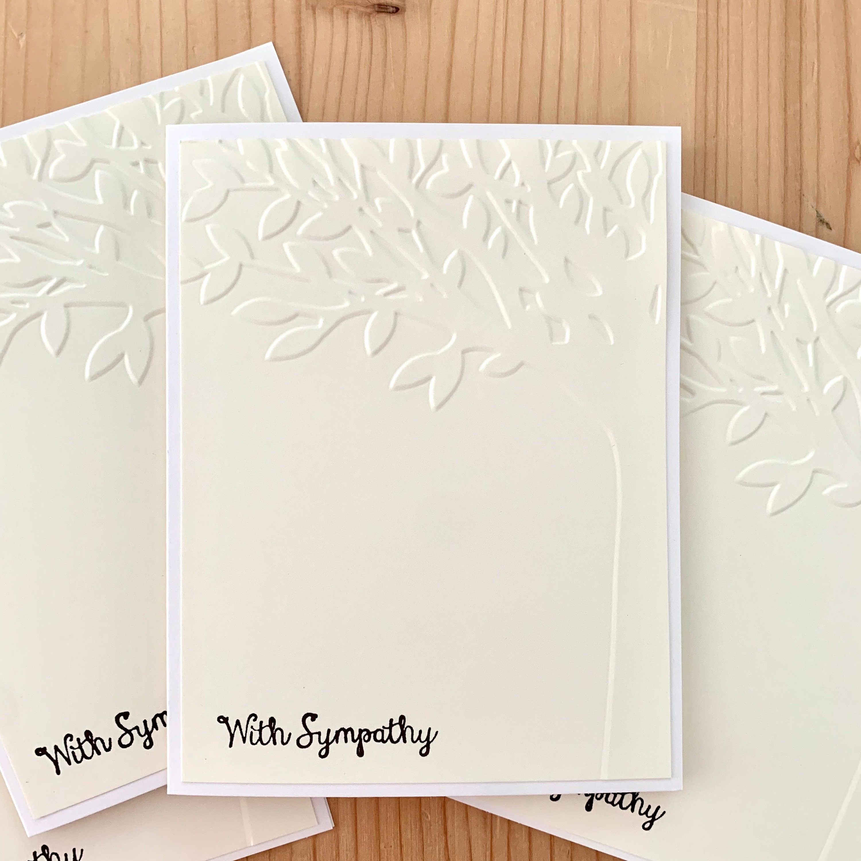 12ct Blank Mini Note Cards Earth Tones