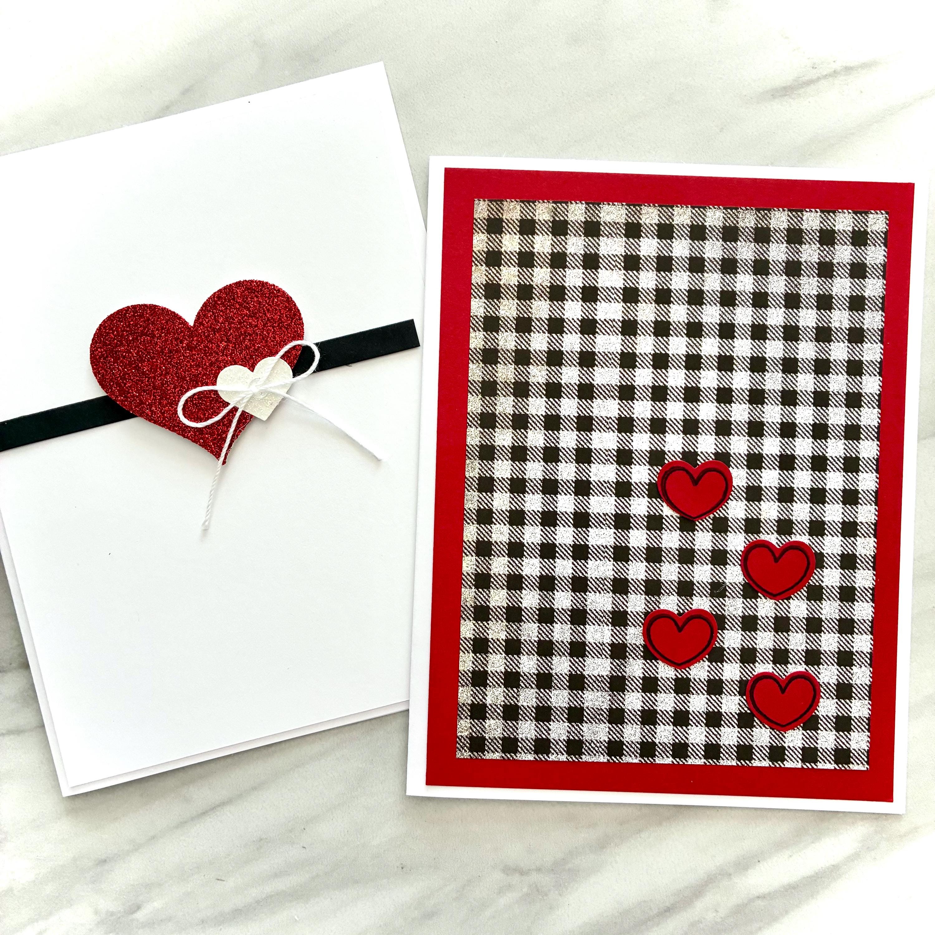 Valentine Greeting Cards. Set of 8, Assorted Love Cards - Etsy