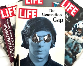 Vintage Life Magazines From 1967, 1968, 1970 and 1972 - Etsy