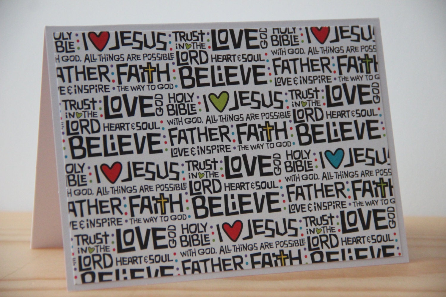 12 Christian Note Cards Religious Celebration Cards Blank Etsy