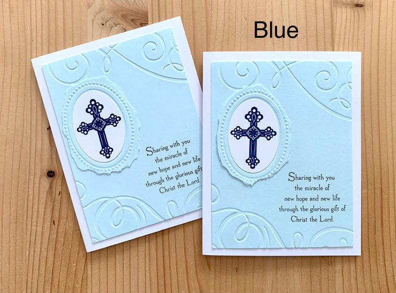 Christian Card. Religious Greeting Card for New Believers. 1st Etsy