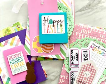 Easter Ephemera Pack, 30 Junk Journal Pieces, DIY Embellishments