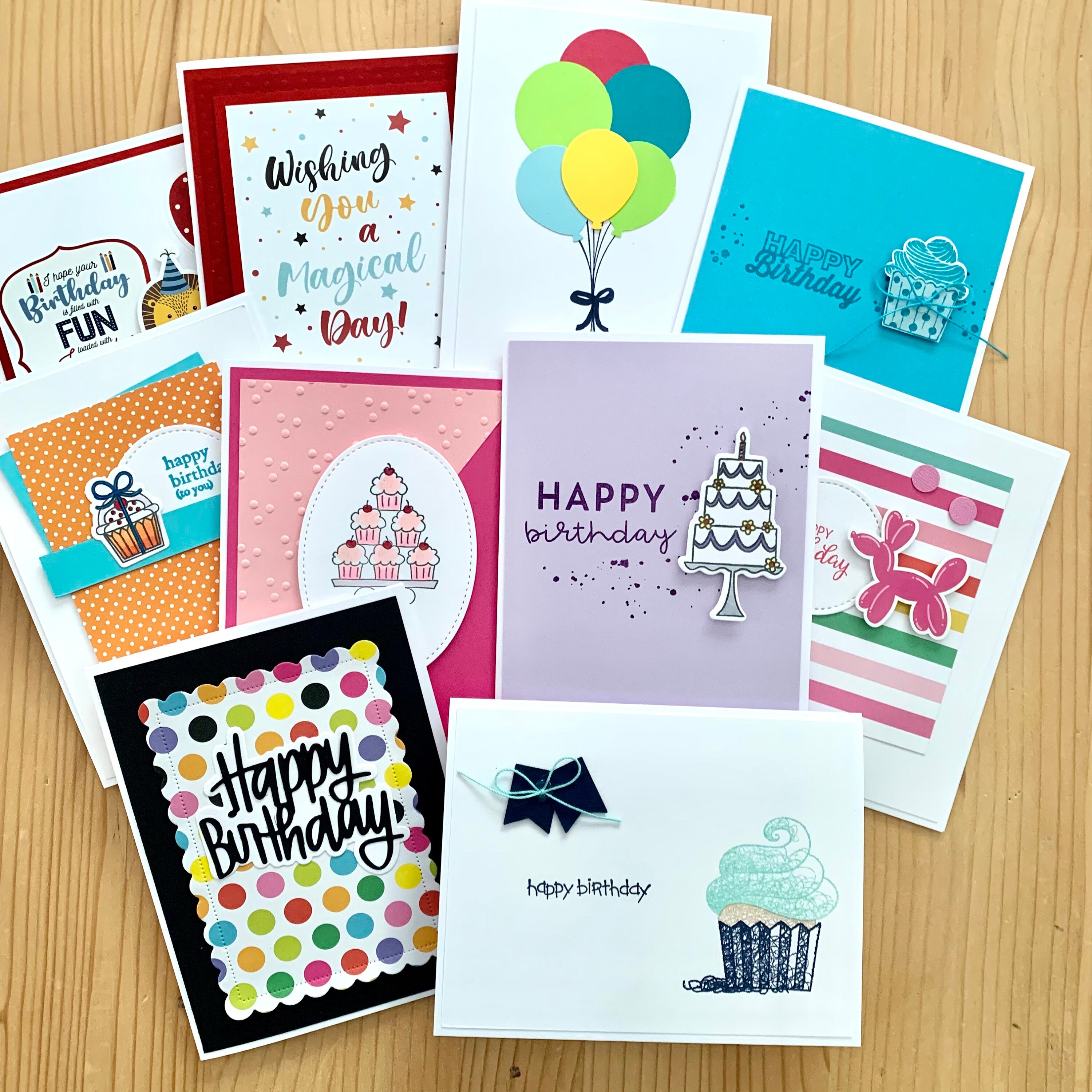 Happy birthday handmade cards online